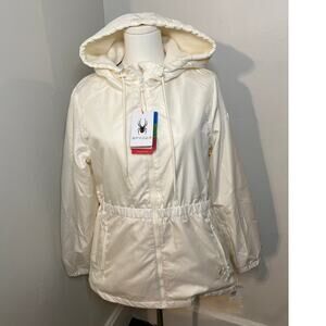 Spyder Women's Windbreaker Jacket Color: Pearl Size-Medium (B16288)
